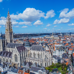 Antwerpen, België door Iurii Dzivinskyi (bron: Shutterstock)