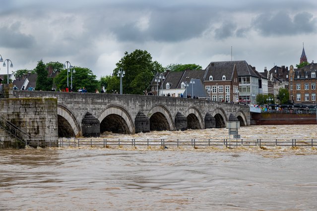 Wateroverlast in Maastricht door Kim Willems (bron: Shutterstock)