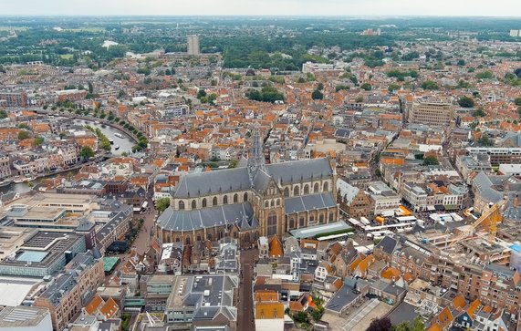 Centrum Haarlem door Maykova Galina (bron: shutterstock)