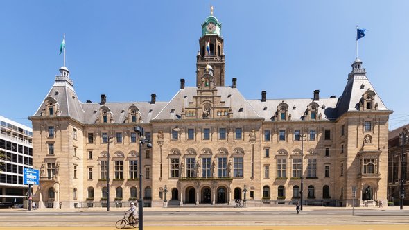 Gemeentehuis Rotterdam door Wolf-photography (bron: Shutterstock)