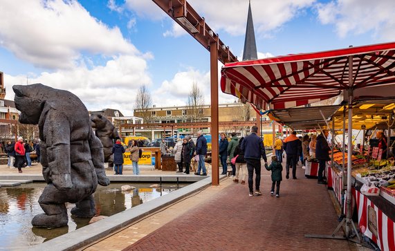 Markt Hengelo door Gemeente Hengelo (bron: Gemeente Hengelo)