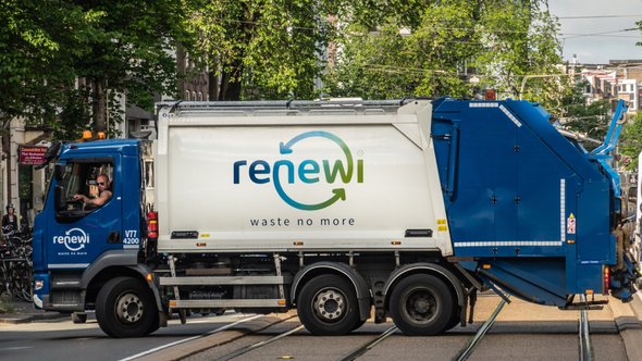 Recyclewagen van Renewi door Claudine Van Massenhove (bron: Shutterstock)