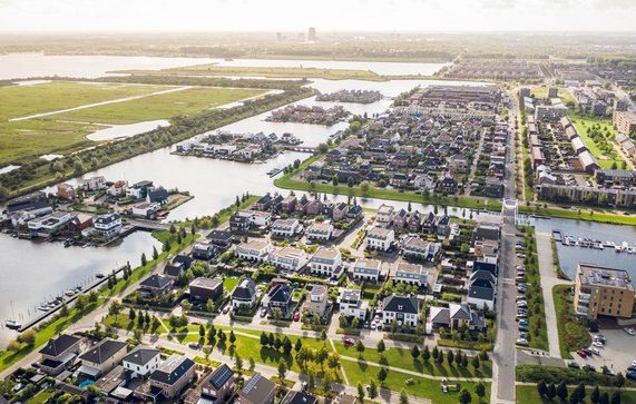 Noorderplassen in Almere door Pavlo Glazkov (bron: shutterstock)