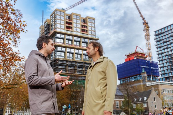 Christiaan Groeneweg en Evert Kolpa door Reinier Bergsma (bron: BPD)