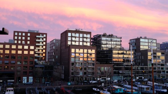 Westerdok, Amsterdam door Martijn Aalderse Baas (bron: Shutterstock)