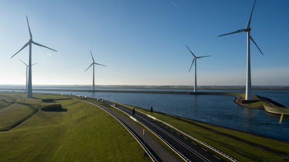 Windpark Krammer door Nadine van den Berg (bron: ruimtelijkeordening.nl)