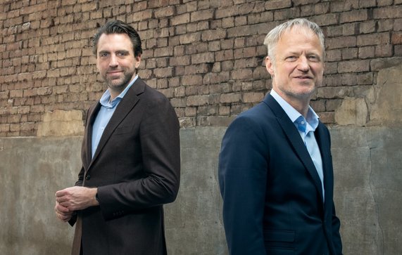 Tom Daamen en Co Verdaas door Sander van Wettum (bron: sandervanwettum.nl)