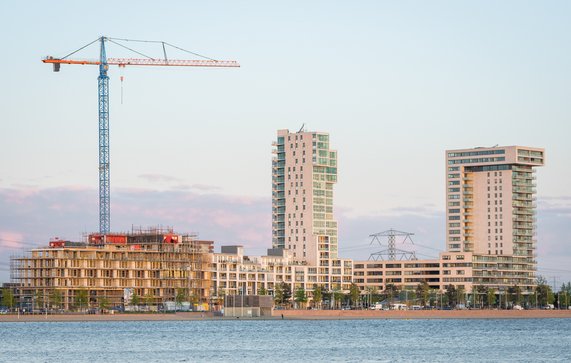 Hoogbouw in Nesselande door Menno van der Haven (bron: Shutterstock)