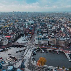 Stadscentrum van Amsterdam door Frolova_Elena (bron: Shutterstock)