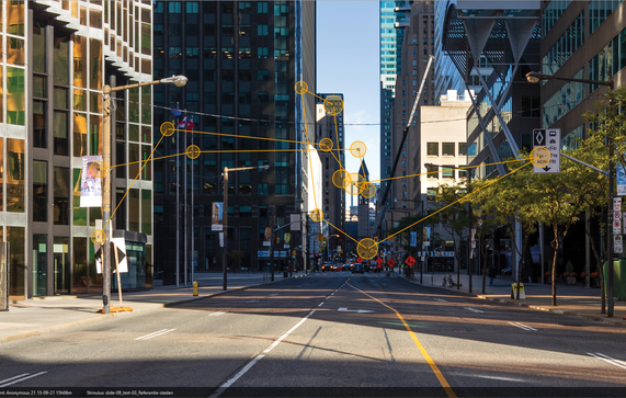 Gazepath Bay Street Toronto door Frank Suurenbroek en Gideon Spanjar (bron: nai010 uitgevers)