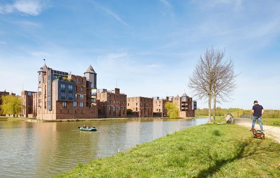 Haverleij (Den Bosch) is gebiedsontwikkeling met het landschap, maar het landschap zelf is ook ontwikkeld door Raymond de Vries (bron: Raymond de Vries)