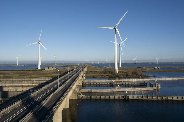 Windpark Krammer door Nadine van den Berg (bron: ruimtelijkeordening.nl)