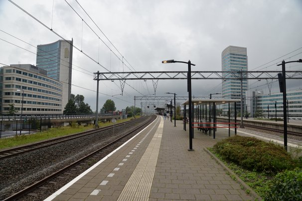 Hoofddorp Treinstation, Amsterdam door Kollawat Somsri (bron: Shutterstock)
