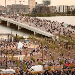 Simone Veil-brug door JB Menges (bron: Bordeaux Metropole)