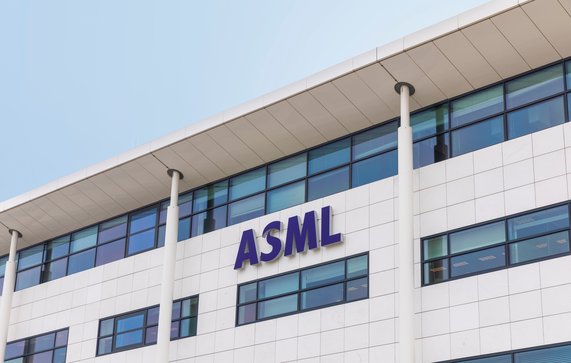 ASML, Veldhoven, Nederland door Lea Rae (bron: Shutterstock)