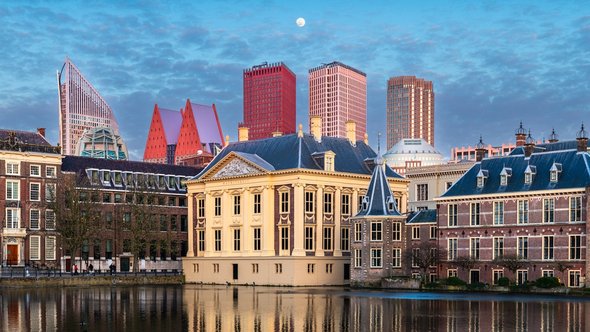 Mauritshuis, Den Haag door pixelshop (bron: shutterstock)