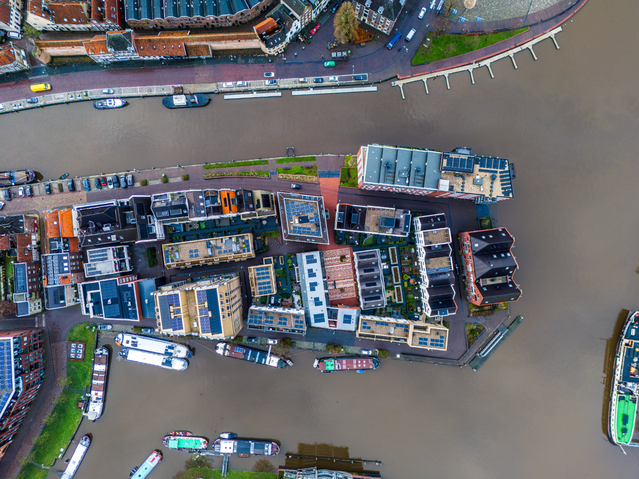 Hoogwater Zwolle door Gemeente Zwolle (bron: Gemeente Zwolle)