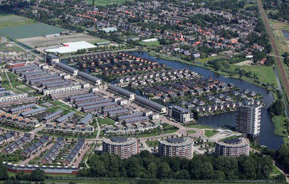 Vroonermeer, Alkmaar door Aerovista Luchtfotografie (bron: shutterstock)