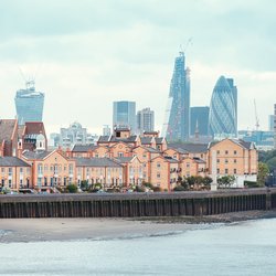 London Docklands door Levranii (bron: Shutterstock)