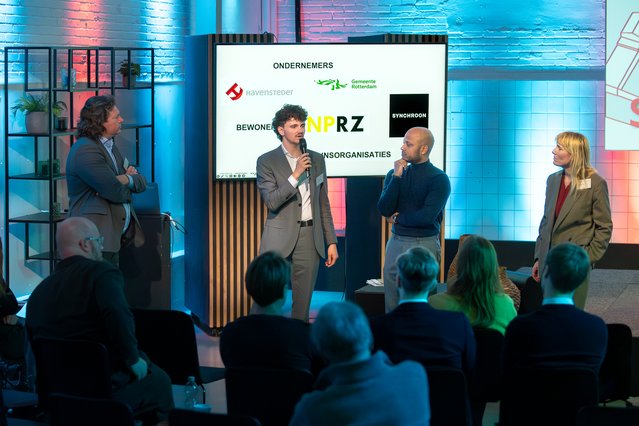 Sessie Corporaties in GO door Sander van Wettum (bron: Stichting Kennis Gebiedsontwikkeling)