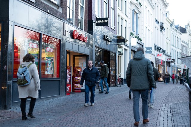 Winkelstraat in Utrecht door TurkeyPictures (bron: Shutterstock)