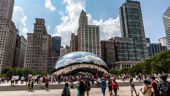 The Bean in Chicago door KK Stock (bron: Shutterstock)