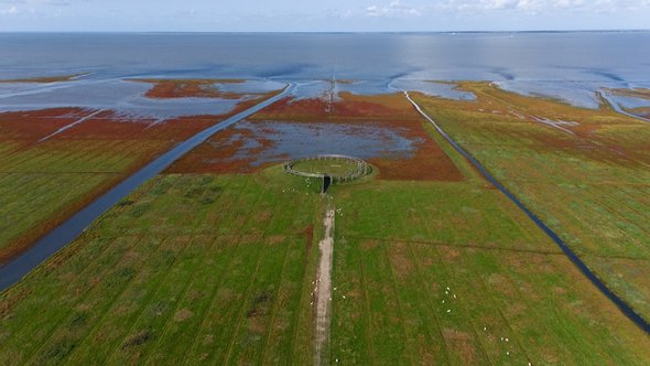 Terp drone Blije 2023 door Gouden Piramide (bron: Gouden Piramide)