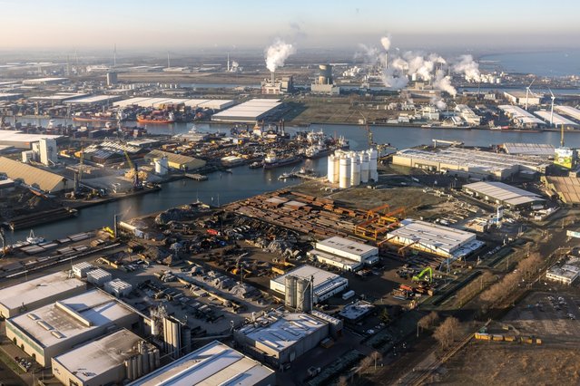 Moerdijk, Noord-Brabant door T.W. van Urk (bron: shutterstock)