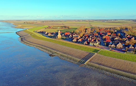 Wierum, Friesland door Steve Photography (bron: Shutterstock)