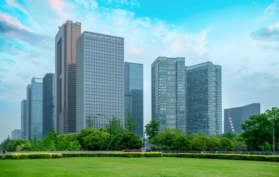 Hoogbouw skyline door 4045 (bron: shutterstock.com)