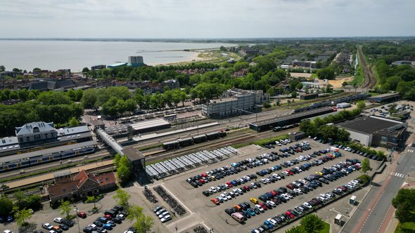 Stationsgebied Hoorn door Steven Stolk FIER Perspective (bron: SITE UD)