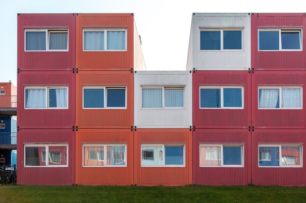 Wonen in containers door Di Soccio Massimo (bron: Shutterstock)