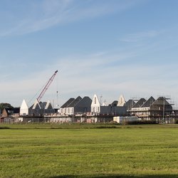 Nieuwbouw van woningen in Beuningen, Gelderland door Mike Wiering (bron: shutterstock)