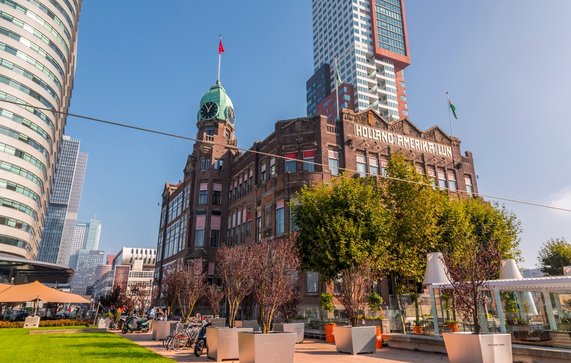 Hotel New York in Rotterdam door ColorMaker (bron: Shutterstock)