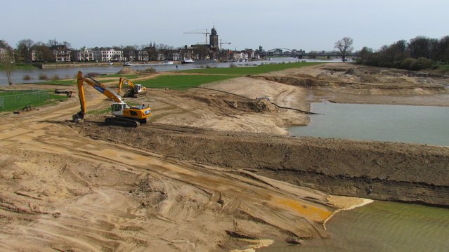 Ruimte voor de Rivier, Deventer door Apdency (bron: Wikimedia)