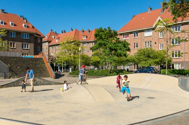 Zaandammerplein in Amsterdam door TasfotoNL (bron: Shutterstock)