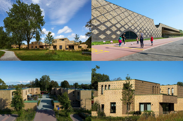 De Velst Heemskerk kindcentrum en woningen door Thea van den Heuvel, Roos Aldershoff, Andreas Secci (bron: Marlies Rohmer Architecture & Urbanism)