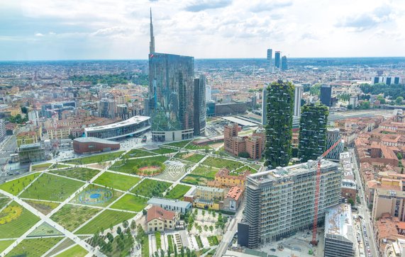 Bosco verticale, Milaan door Alessandro Perazzoli (bron: Shutterstock)