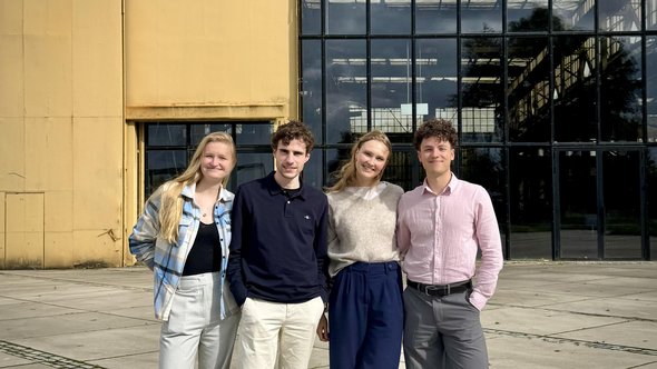 Anna van Amstel, Christiaan Hanse, Georgina van Reeken en Max Weijers door Academie Jonge Adviseurs Gebiedsontwikkeling (bron: Academie Jonge Adviseurs Gebiedsontwikkeling)
