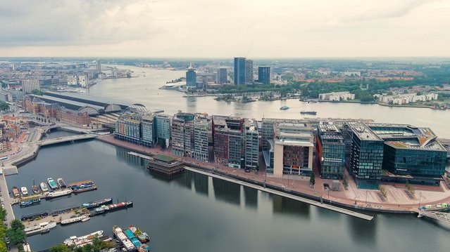 Oosterdokseiland door Maykova Galina (bron: Shutterstock)