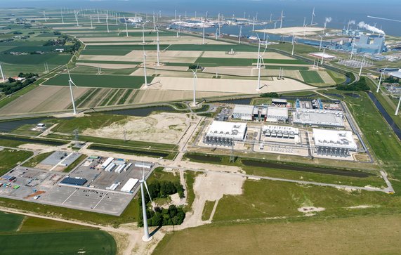 Eemshaven door Aerovista Luchtfotografie (bron: Shutterstock)