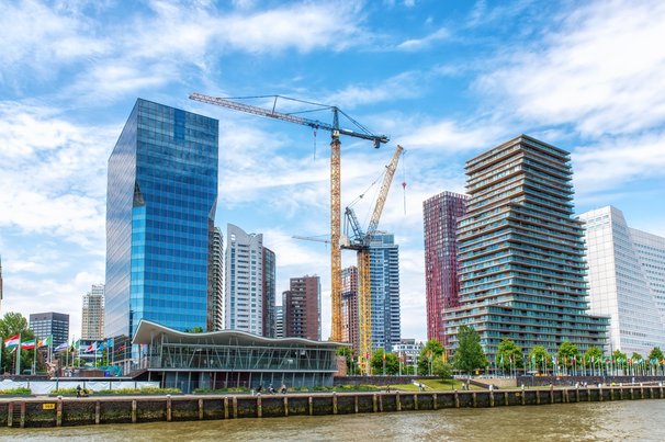 Bouwplaats Rotterdam, Zuid-Holland door Atosan (bron: Shutterstock)