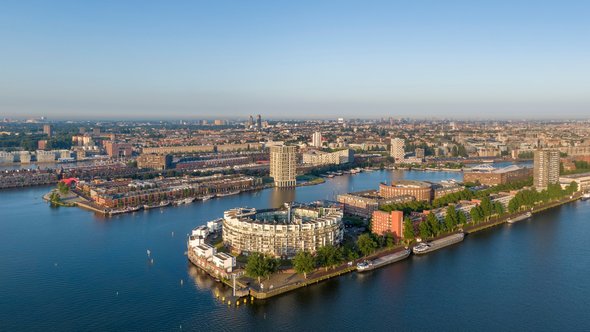 Oostelijk Havengebied, Amsterdam door IURII BURIAK (bron: shutterstock.com)