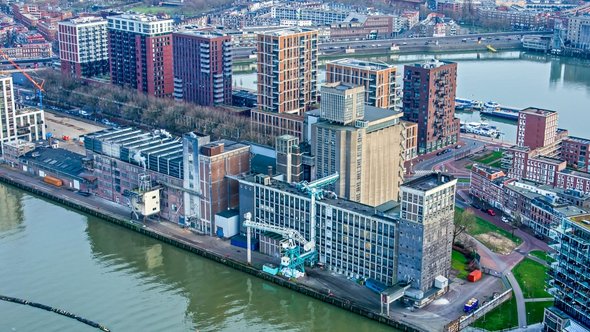 Katendrecht in Rotterdam door Frans Blok (bron: Shutterstock)