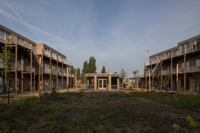 Overzicht flexwonen Haarlem.jpg door VLOT architecten (bron: Anna Odulinska)