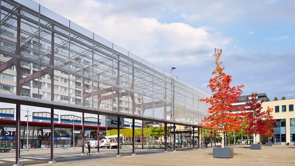 Het Koningsplein in Tilburg door TonyV3112 (bron: Shutterstock)