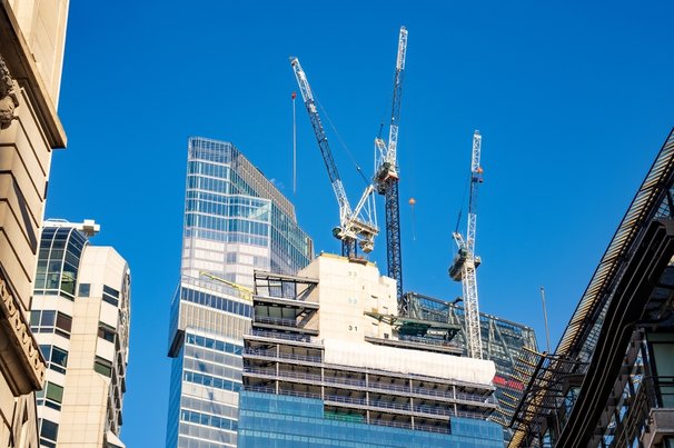 Wolkenkrabber in Londen in aanbouw door WD Stock Photos (bron: Shutterstock)