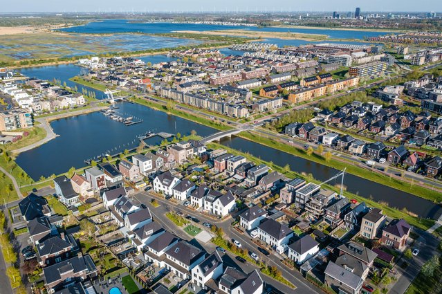 Almere. Nederland door Pavlo Glazkov (bron: Shutterstock)