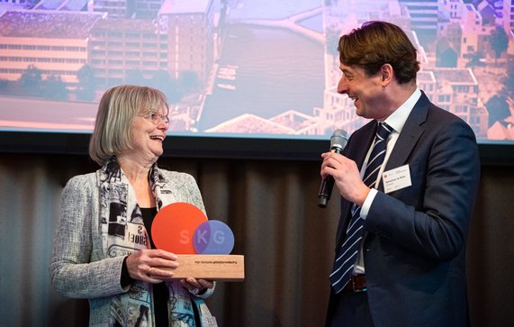 Winnaar SKG Award 2022 door Sander van Wettum (bron: gebiedsontwikkeling.nu)