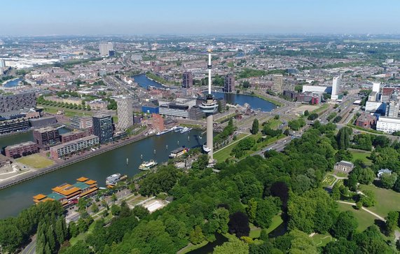 Het Park. Rotterdam door GLF Media (bron: Shutterstock)